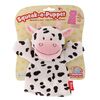 Игрушка - рукавичка "Коровка" с пищалкой