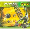 Конструктор Ninja "Кран - разрушитель" 414 деталей