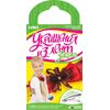 Украшение из лент "Кармен"заколка