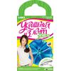 Украшение из лент "Лазурь"заколка
