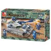 Конструктор "Военная техника" 260 деталей
