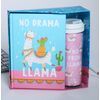 Подарочный набор "NO DRAMA LLama" ежедневник+термостакан