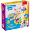 Развивающие игры Bondibon Настольная игра "Считай и проверяй. Котик"