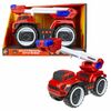 Инерционная игрушка со светом и звуком "Пожарная автолестница" 22 см