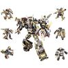 Конструктор-трансформер 1TOY Blockformers  "Терра-транскоммандер", комплект из 6 шт