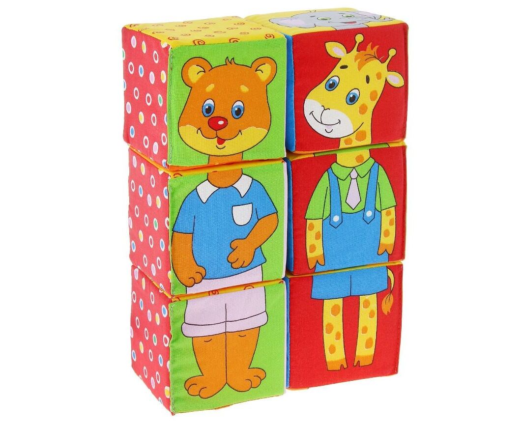 Кубики Мякиши Собери Картинку