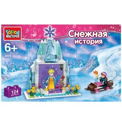 Конструктор Город Мастеров "Снежная история", 124 детали