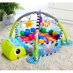 Коврик развивающий "Черепашка" с шариками