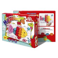 Мозаика для самых маленьких, 48 фишек, 8 карточек