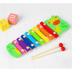Музыкальная игрушка "Металлофон. Жирафик", 8 тонов