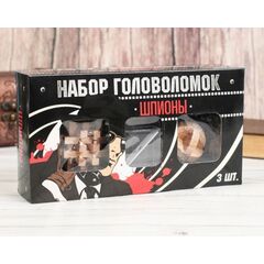 Набор головоломок "Шпионы", 3 шт