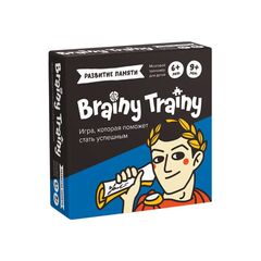 Настольная игра Brainy Trainy "Развитие памяти"