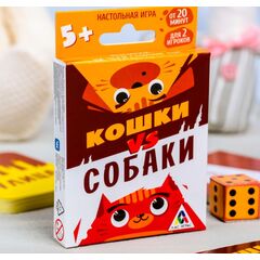 Настольная игра "Кошки vs Собаки"
