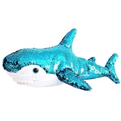 Гламурная игрушка "Акула с пайетками", 49 см