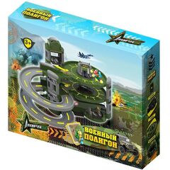 Парковка "Военный полигон", с машинками