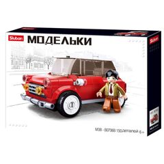 Конструктор Sluban "Модельки: Мини-купе", 150 деталей