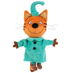 Мягкая игрушка "Три кота. Компот", 16 см