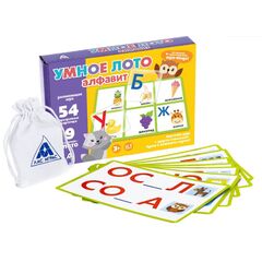 Настольная игра на логику "Умное лото. Алфавит"