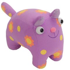 Игрушка мягкая "Деревяшки. Кошечка Мяу" 15 см с музыкальным чипом