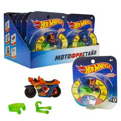 Инерционный мотоцикл для трека "Hot Wheels Мотофристайл", в асортименте