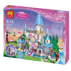 Конструктор Lele "Золушка на балу в королевском замке", 669 деталей