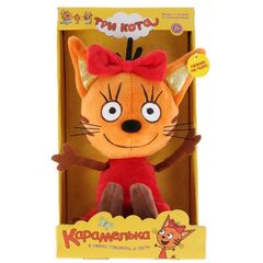 Музыкальная мягкая игрушка "Карамелька", 16 см