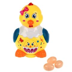 Развивающая игрушка для малышей "Курица-Несушка", 27 песен и сказок