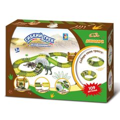 Гибкий трек "Динопарк", 109 деталей