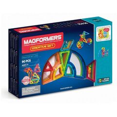Магнитный конструктор MAGFORMERS Creative 90 деталей