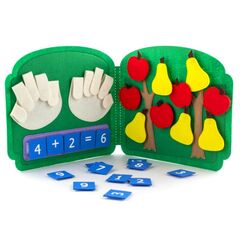 Развивающая игра из фетра "Учим счет"