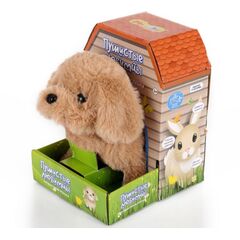 Игрушка на батарейках Mioshi Active "Веселый щеночек", коричневый