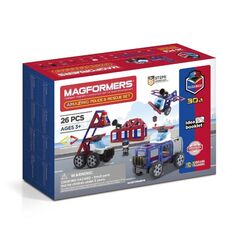 Магнитный конструктор MAGFORMERS "Amazing Police & Rescue Set"