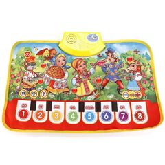 Музыкальный мягкий коврик "Любимые потешки", 40×25 см