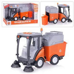 Уборочная машина с щетками "Sweeper" со светом и звуком