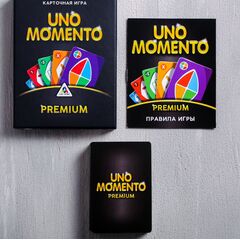 Карточная игра "Uno Momento Premium"