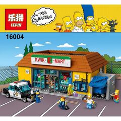 Конструктор Lepin "Симпсоны. Магазин у Абу", 2220 деталей