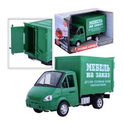 Газель со светом и звуком "Мебель на заказ", 20 см