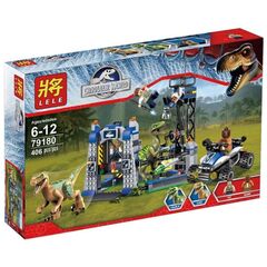 Конструктор Lele "Мир динозавров", 406 деталей