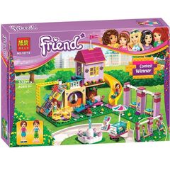 Конструктор Bela "Игровая площадка Хартлейк Сити", 332 детали