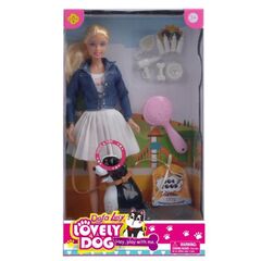 Кукла DEFA Lucy "Девушка с питомцем"