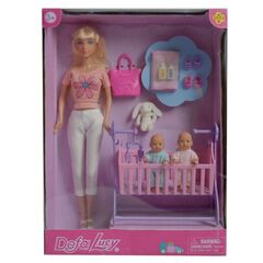 Кукла DEFA Lucy "Мамочка близняшек"