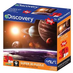 Стерео пазл PRIME 3D "В космосе", 100 деталей, 31×23 см