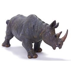 Фигурка "Чёрный носорог" 19 см
