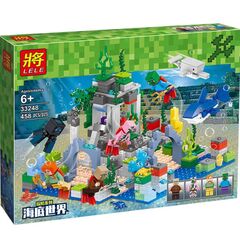 Конструктор Lele "Майнкрафт. Подводное царство", 458 деталей