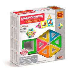 Магнитный конструктор Magformers "XL Neon 14 set"
