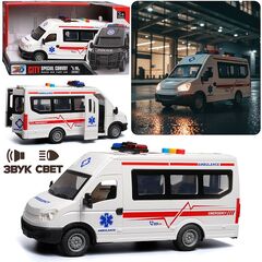 Машина "Скорая помощь", 24 см (свет, звук)