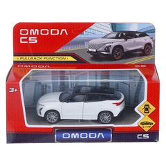 Машина сувенирная "Omoda C5", металл, 10,5 см, двери, инерция, белый