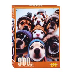 Пазл "Друзья щенки", 300 деталей
