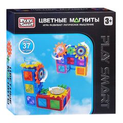 Конструктор магнитный "Цветные магниты"