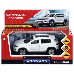Машина металлическая "Changan CS35" цвет белый, 12 см